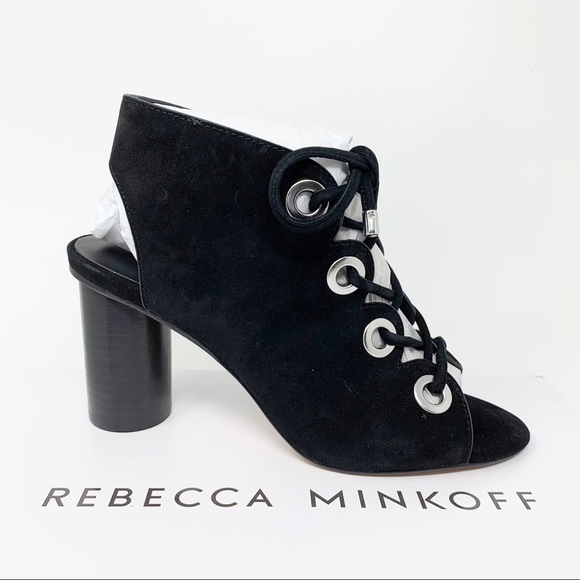 Rebecca Minkoff Shoes - NEW Rebecca Minkoff Adelia Black Suede Sandals